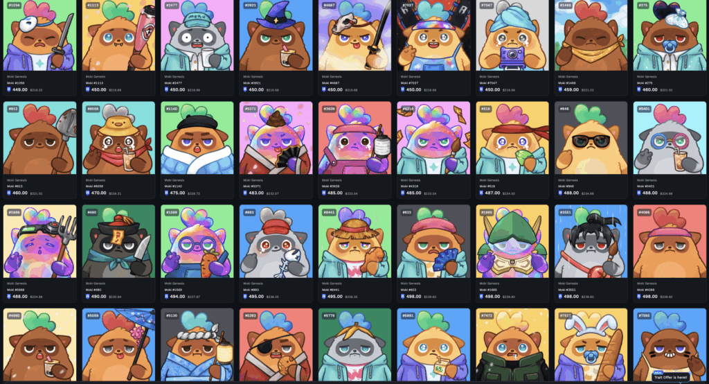 Genesis Moki collection