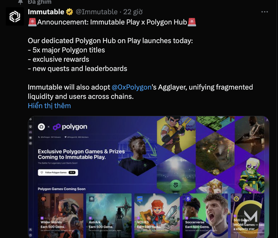 Polygon Hub 5 tựa game AAA